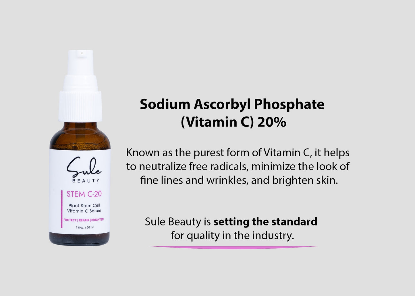 Sule Beauty - Stem C20 Facial Serum