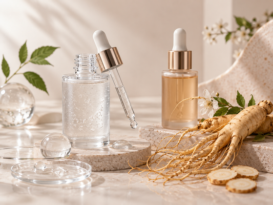 Hyaluronic Acid vs. Ginseng in Skincare: Benefits & Differences