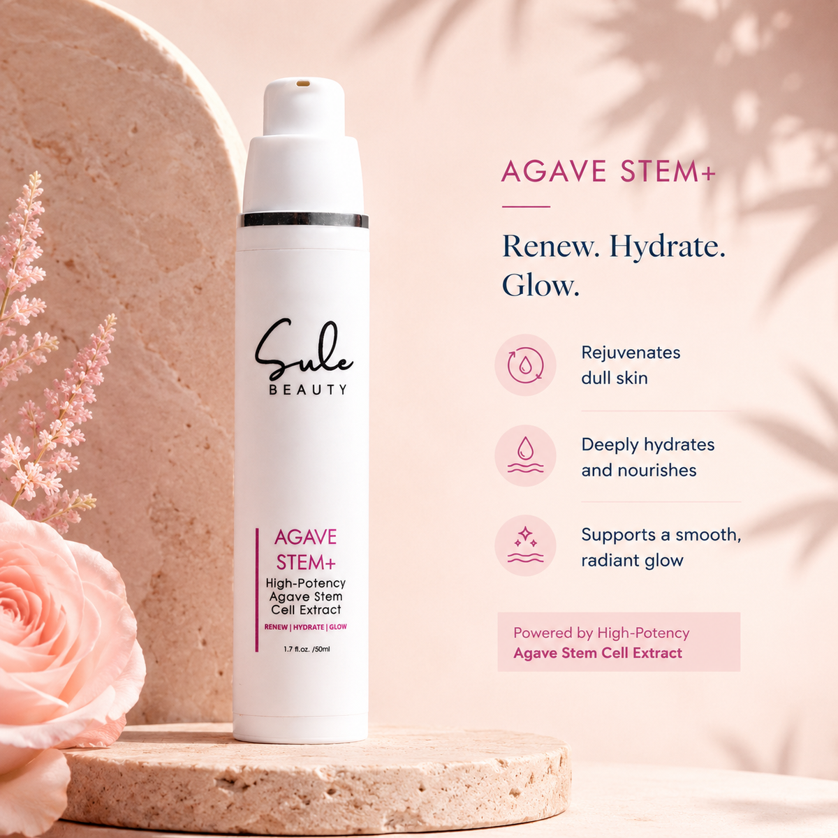 Agave Stem+