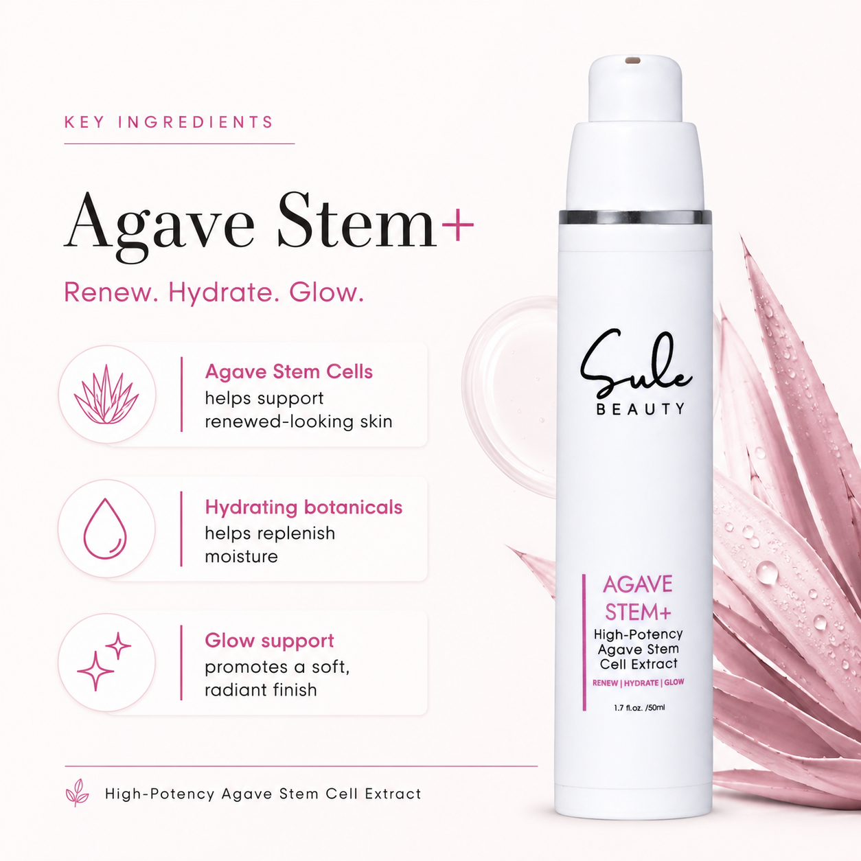 Agave Stem+